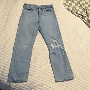 Levi’s “Wedgie Straight” jeans